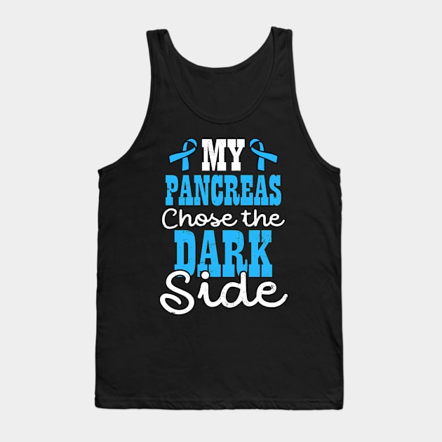 Type 1 Diabetes Shirt | Pancreas Chose Side Tank Top by Gawkclothing